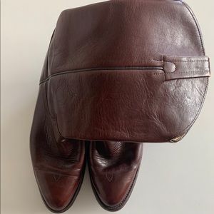 Brown High Leather Boots
